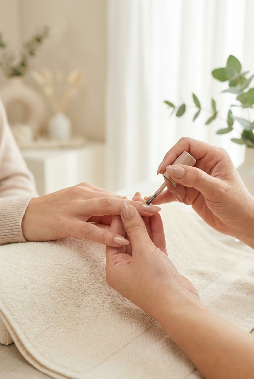 Men’s manicure at Pearl Spa, Penrith